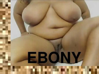 Bbw ebony games with big tits and pussy