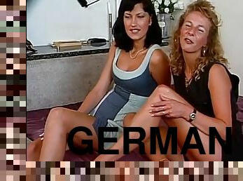 German milf teaches German girl