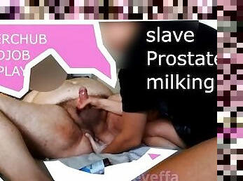 SUPERCHUB DADDY makes SUBMISSIVE PROSTATE MILK him to ORGASM