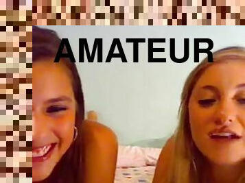 Juicy webcam show with two lesbos