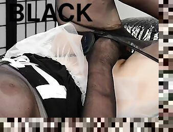 strømpebukse, amatør, cumshot, ebony, leke, hardcore, tysk, handjob, svart, undertøy