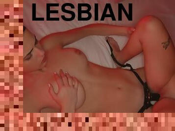 mastubasi, lesbian-lesbian, alat-mainan-seks, dicukur, berambut-cokelat