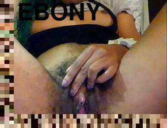 Home D20 - What a beautiful ebony pussy
