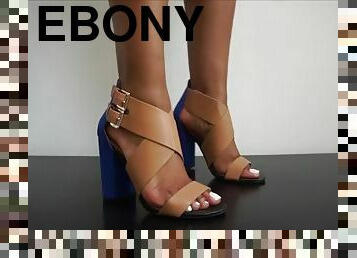 Sexy ebony feet