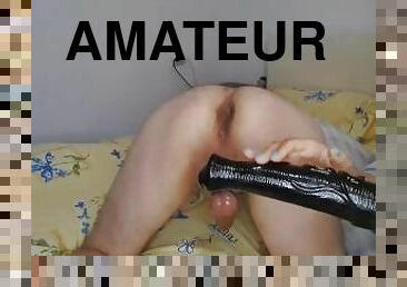 extrême, énorme, amateur, anal, ejaculation-sur-le-corps, jouet, hardcore, mari, pute, gode