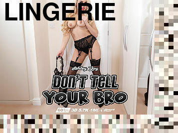 Don't Tell Your Bro featuring Ashley Jay - WankitNowVR