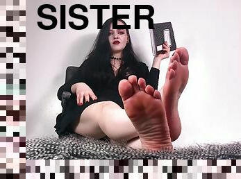 Foot Slave For Big Sister