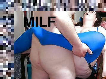 perse, sukkpüksid, naine, amatöör, anaal, milf, bbw, sukad, köök, keppimine