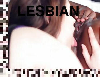 Interracial lesbian hot sex