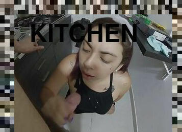 anal, cumshot-keluarnya-sperma, jenis-pornografi-milf, latina, dapur, berhubungan-dengan-wajah, berambut-pirang, suami-yang-istrinya-tidak-setia, susu