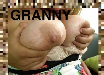 Hefty bbw granny pam pink makes out with young gerontophil
