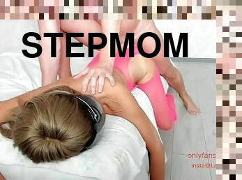 Stepmom fuck and cum on face taboo