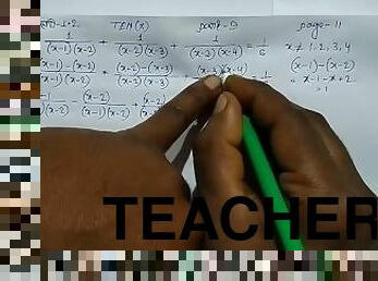 Teacher Teach How Slove