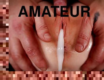 ASMR POV Tiny Petite Sweet Pussy Insemination - COMPILATION