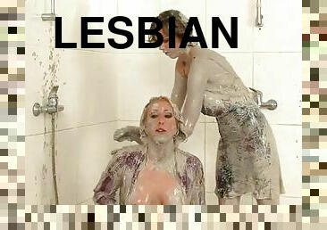 mandi, lesbian, fetish, mandi-shower