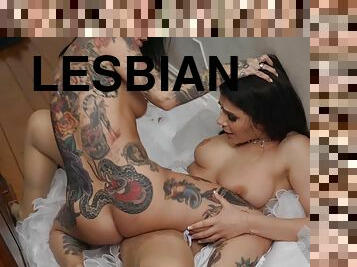 Stunning Valentina Nappi lesbians xxx scene