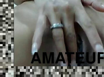 Fingering loose creamy pussy webcam