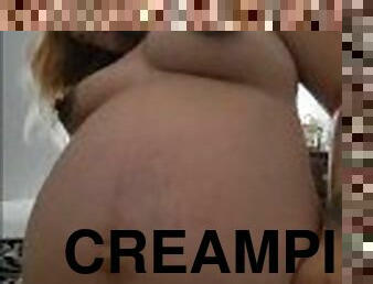 mengandung, alat-kelamin-wanita, creampie, pov, menunggang, gadis-koboi