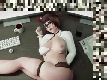 Mei Overwatch Anal Creampie POV 3D Hentai
