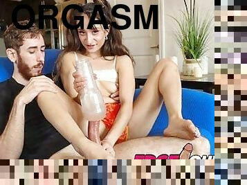 orgasm, bunaciuni, jet-de-sperma, adolescenta, star-porno, laba, sperma, bruneta, realitate, pula