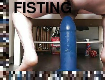 pappa, extrem, fisting, gigantisk, masturbation, amatör, anal, leksak, gay, piercad