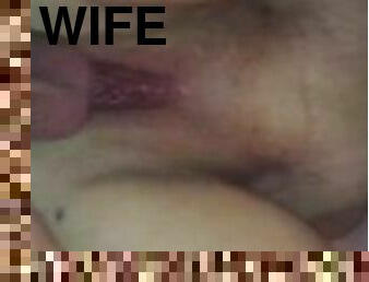 Fucking a hot wife.