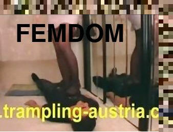 amateur, allemand, bdsm, esclave, pieds, fétiche, maîtresse, domination, femme-dominatrice, réalité