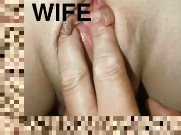 Wife fucking pussy and ass