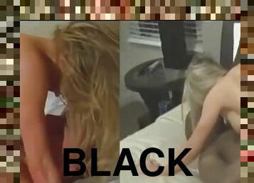 Black cock vs white cock (same chick different dick part 2)