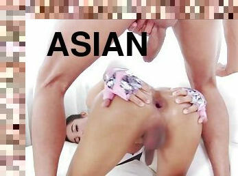 Asian ts superstar cartoon candy let dude bangs her ass