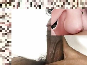 payudara-besar, penis-besar, sperma, animasi, jenis-pornografi-animasi, 3d, penis