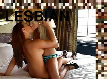 Heart stopping lesbian scene with kinky babes