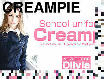 School Uniform Creampie Vol2 - Olivia - Kin8tengoku