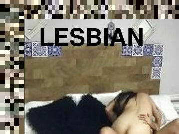 cute lesbian girlfriends make love