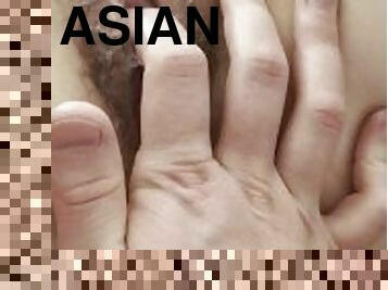 asia, pantat, payudara-besar, vagina-pussy, isteri, amatir, buatan-rumah, permainan-jari, pacar-perempuan, manis-sweet