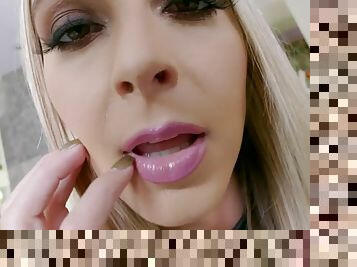 Let's Have POV Fun - Allie Eve Knox teasing outdoors and fucking indoors