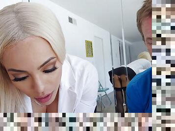 Blonde bombshell luna star gets asshole licked by ryan mclane