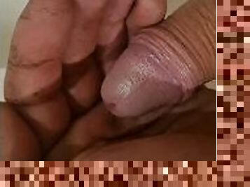 Cock Pissing in my hand