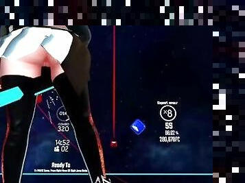 100% Upskirt beatsaber