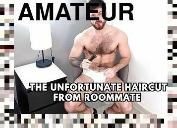 The unfortunate haircut from roommate