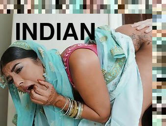Indian horny MILF rough sex