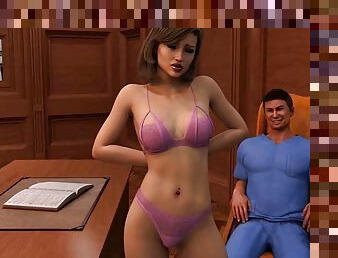 A life worth living: married nurse naked with the doctor in his office - Episode 30