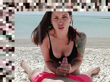 Sexo Arriesgado En Playa Publica P1