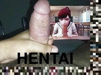 azjatyckie, duże-cycki, masturbacja, anal, zestawienie, wytrysk, sperma, anime, hentai, 3d