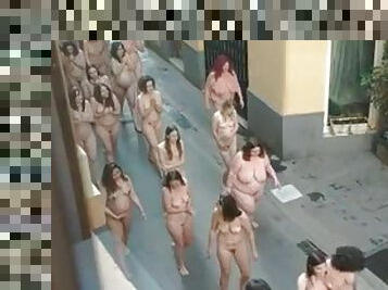 Hundreds naked girls
