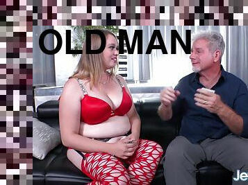 Curvy Stripper Shayla Pink Takes The Old Man's Prick