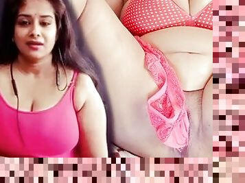 Desi Big Boobs Stepmom Riya Dress Changing, Stepson Hiding & Watching and caught Hindi Clear Audio