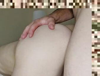 My husband fucking me and cum in my ass