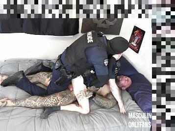 Jason Collins and 2 Cops Bareback! (BiSexualDeputy and MarriedStr8)