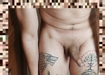 mastrubacija, drkanje-jerking, umazano, potrebna, solo, tattoo, kurac